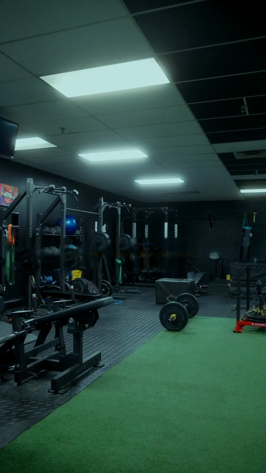 The SHED main training floor